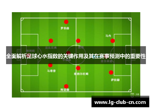全面解析足球心水指数的关键作用及其在赛事预测中的重要性
